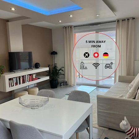A Few Steps From Basel With Balcony And Free Private Parking Leilighet Saint-Louis  Eksteriør bilde