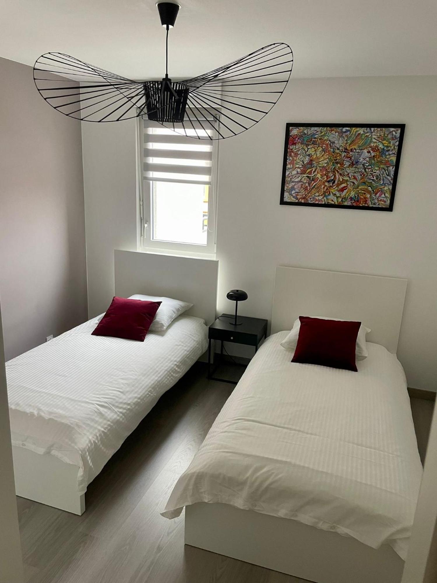 A Few Steps From Basel With Balcony And Free Private Parking Leilighet Saint-Louis  Eksteriør bilde